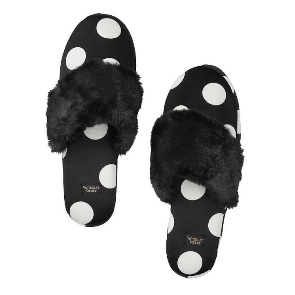 Victoria's Secret Signature Satin Slippers